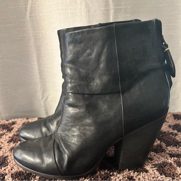 Rag & Bone Black Heeled Boots - Picture 3 of 9